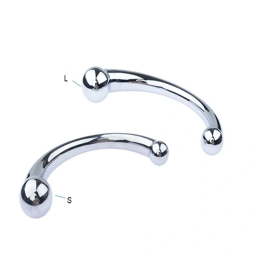 Anal Hooks Anal Steel 5858 Stainless Ended Double Elegant Hook 0117